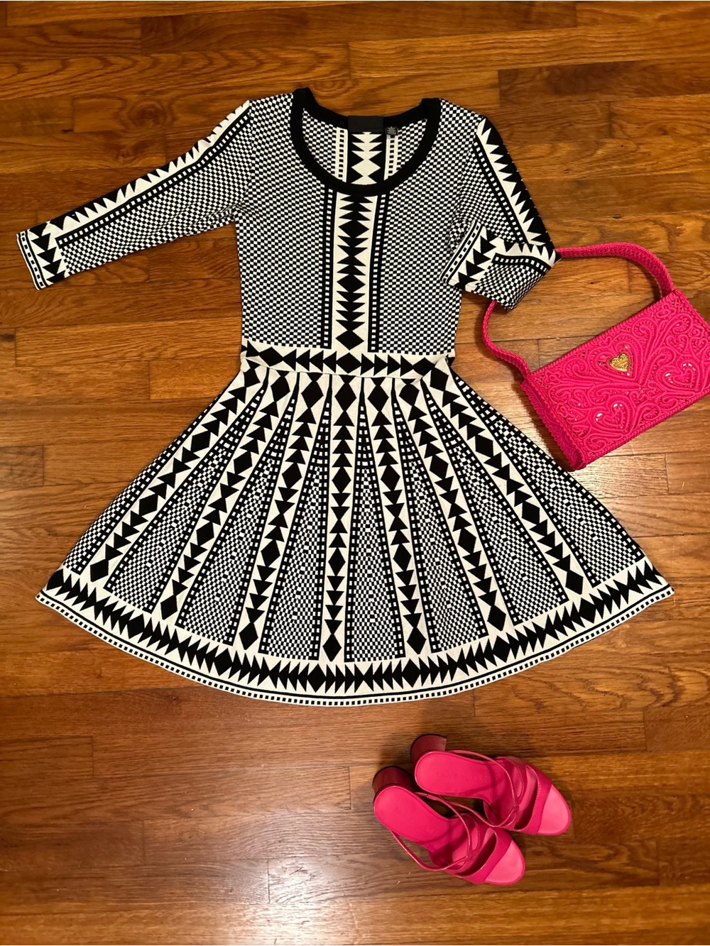 Nina Leonard dress